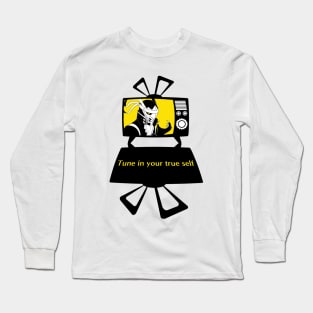 Persona 4, Izanagi, Tune in your true self Long Sleeve T-Shirt